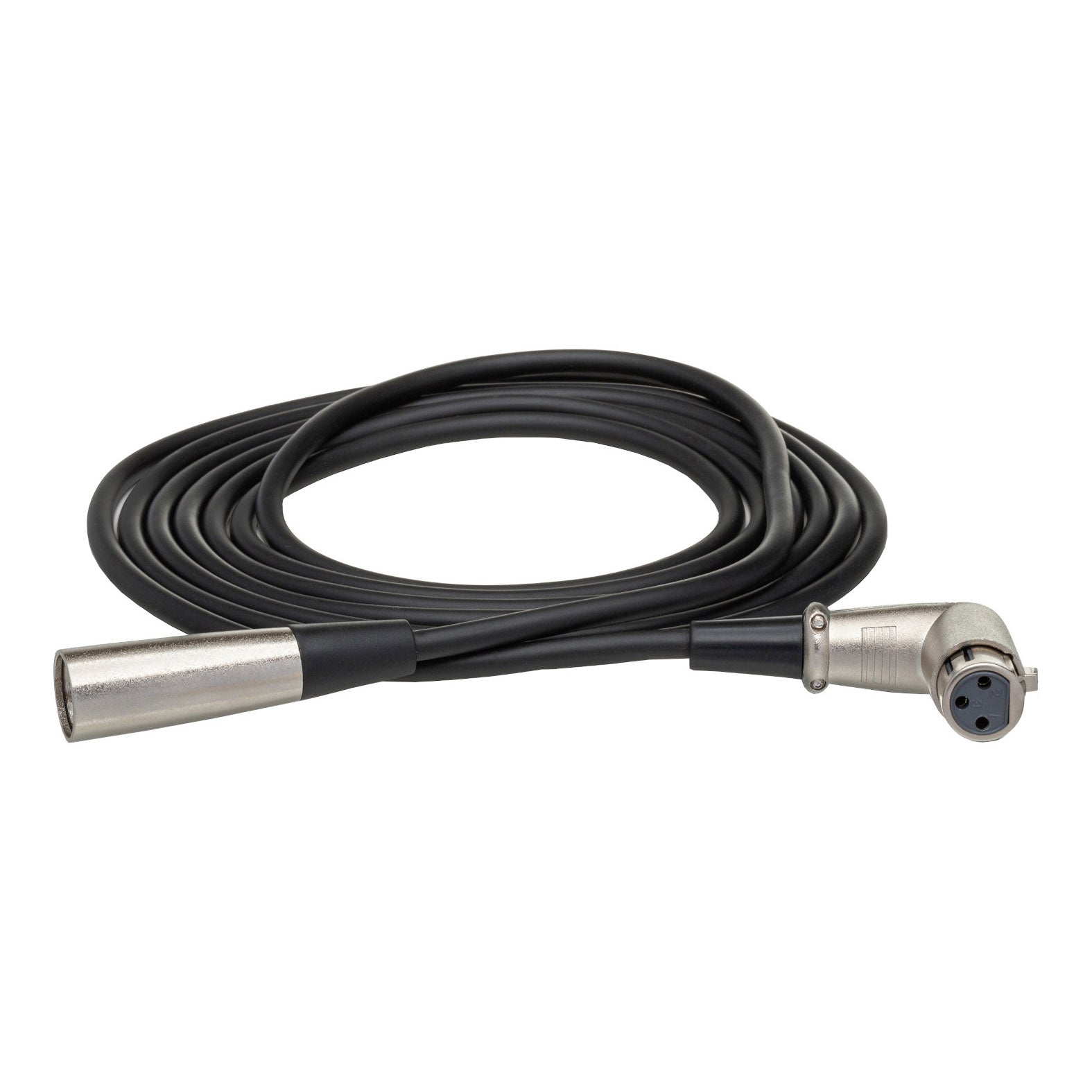 Hosa Right-Angle XLR3F to XLR3M Balanced Interconnect Cable