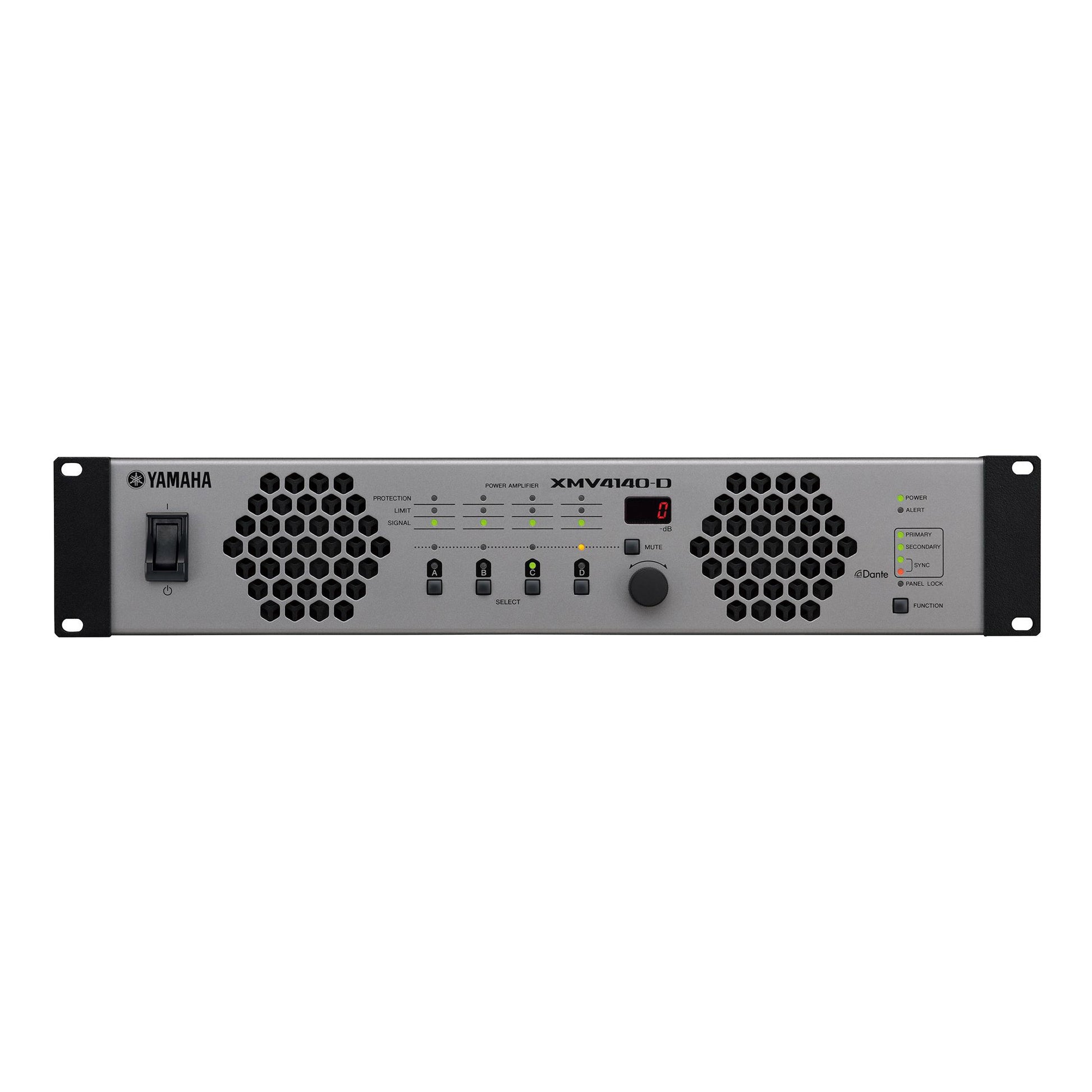 Yamaha XMV4140-D 4-Channel Dante Power Amplifier