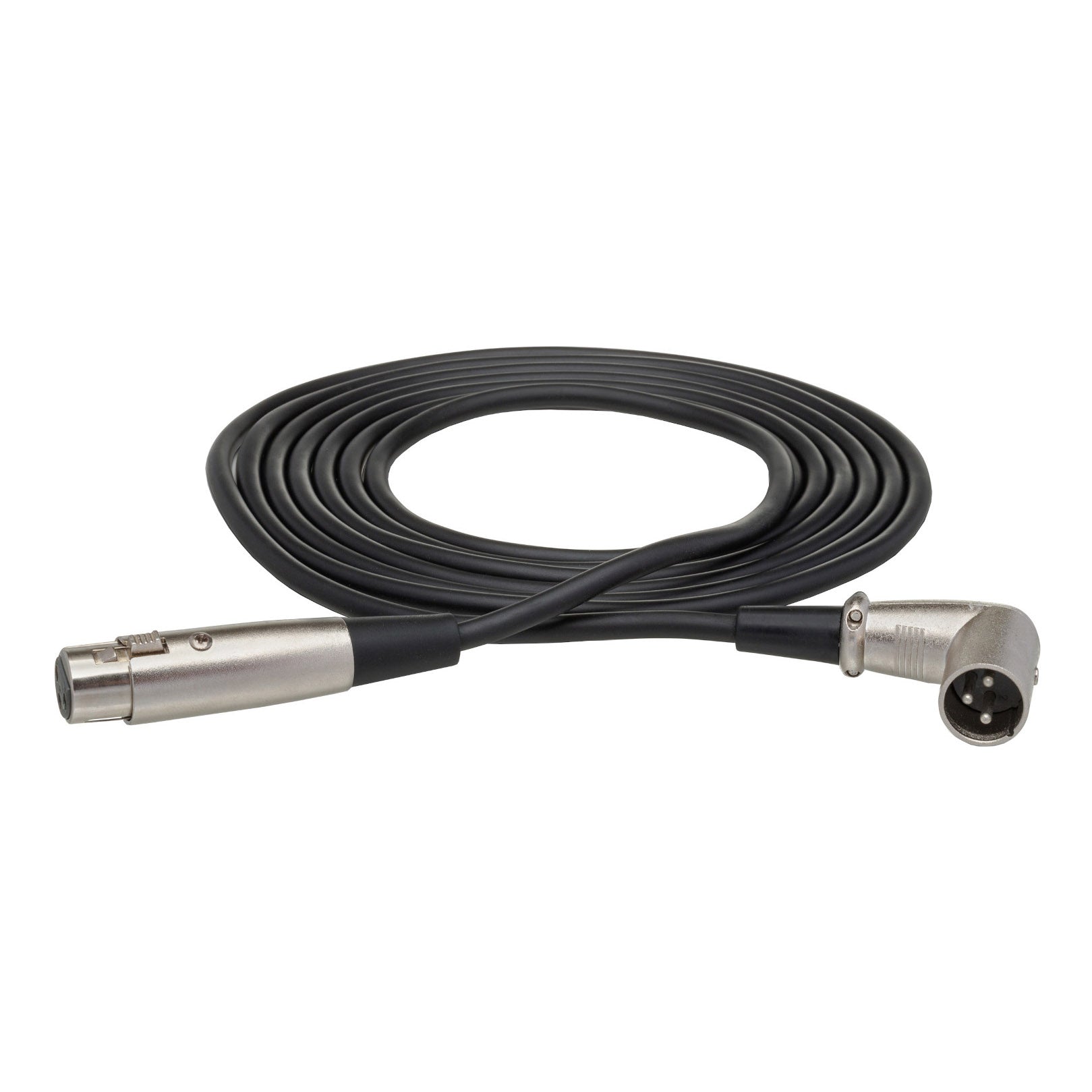 Hosa XLR3F to Right-Angle XLR3M Balanced Interconnect Cable