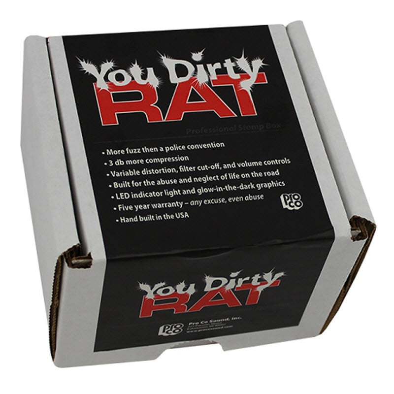 ProCo Sound YDRAT You Dirty RAT Germanium Distortion Pedal
