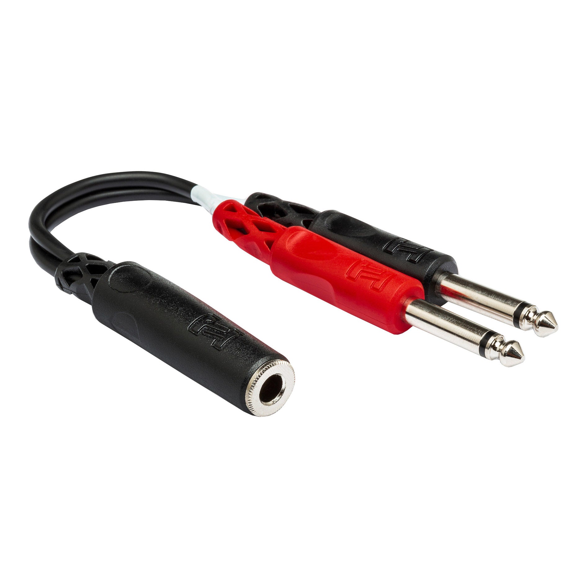Hosa YPP-136 1/4 TRSF to Dual 1/4 TS Stereo Breakout Cable