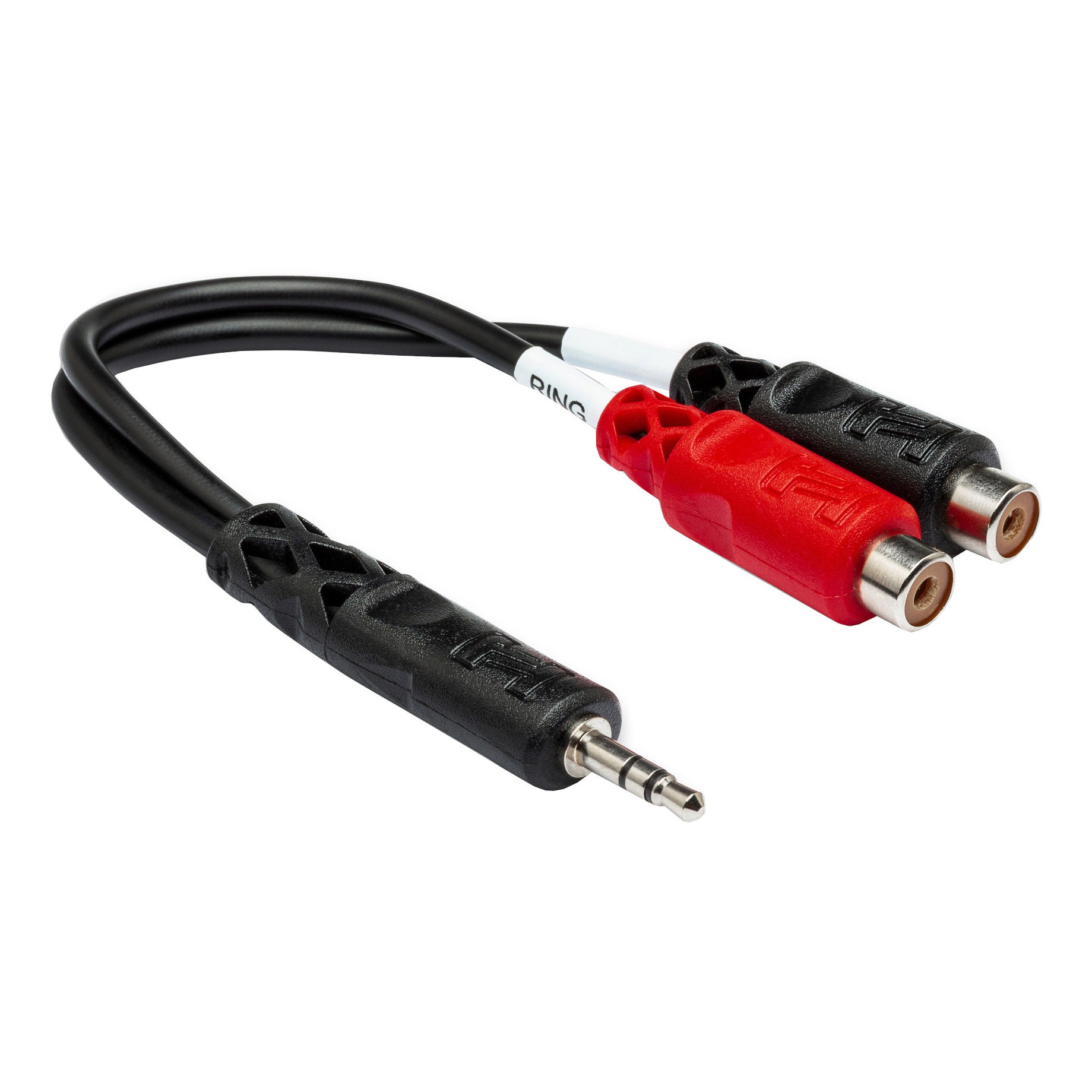 Hosa YRA-154 3.5mm TRS to Dual RCAF Stereo Breakout Cable