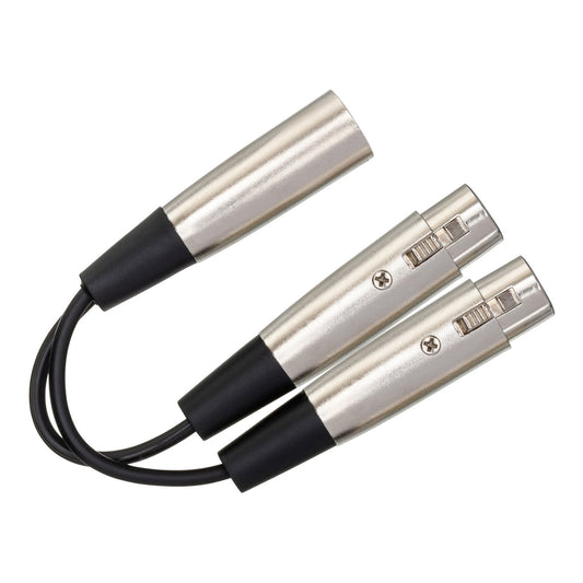 Hosa YXF-101.5 Dual XLR3F to XLR3M Y Cable