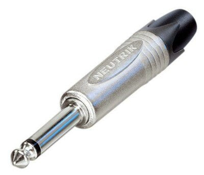 Neutrik NP2C Standard 2-Conductor 1/4" Phone Plug