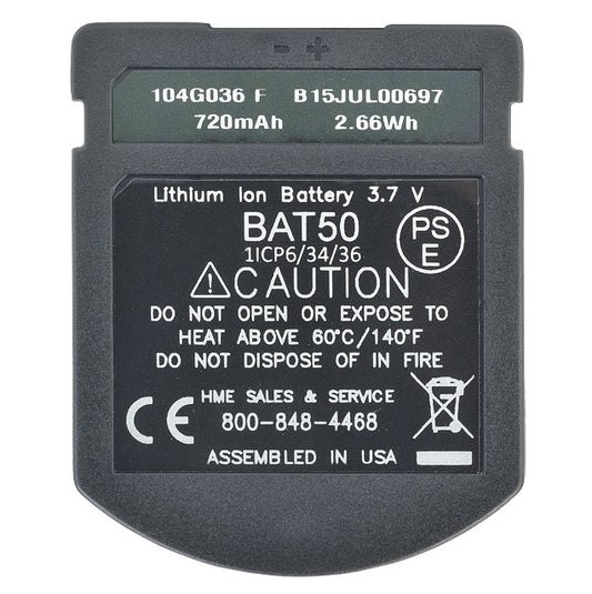 Clear-Com BAT50 DX System Rechargeable Battery back