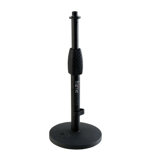 Gator GFW-MIC-0601 Desktop Mic Stand 6 Inch Round Base
