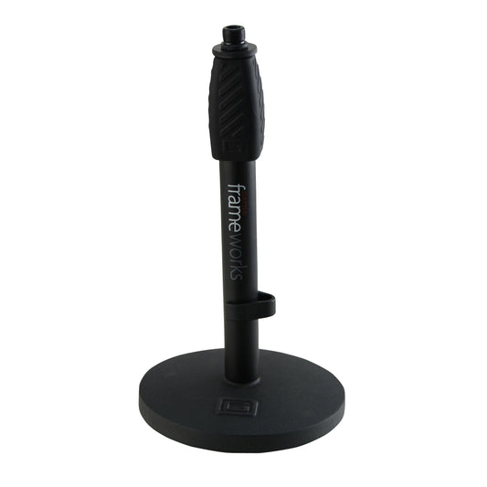 Gator GFW-MIC-0601 Desktop Mic Stand 6 Inch Round Base