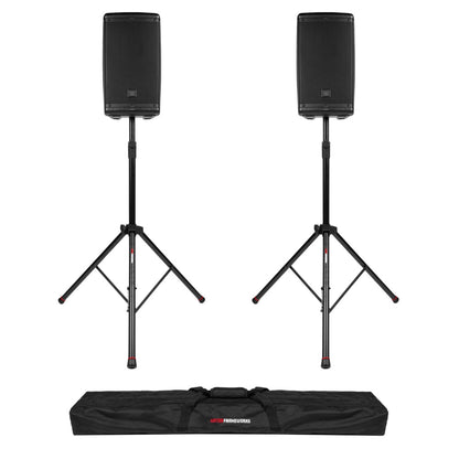 Gator GFW-SPK-3000SET Pair Tripod Speaker Stands with Carry Bag