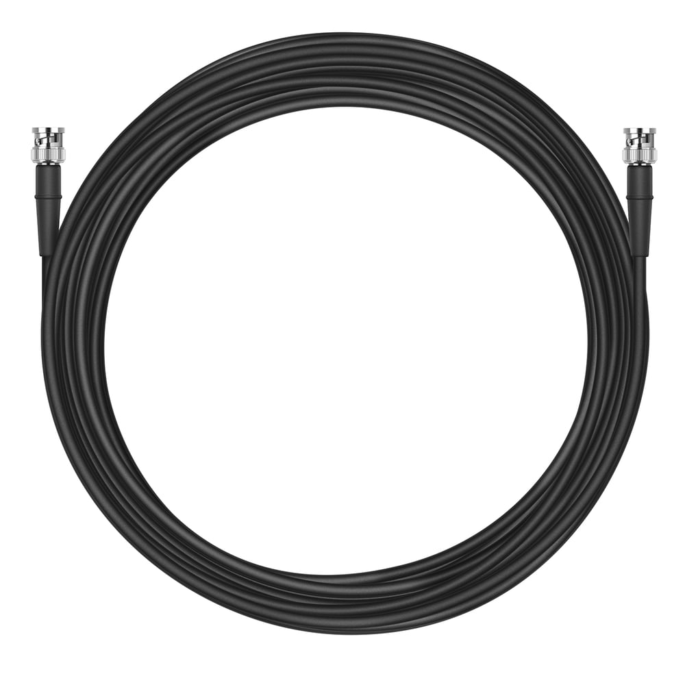 Sennheiser GZL RG 8X - 20M Low Damping Coaxial Cable With Bnc Connector 50 Ohm 20M
