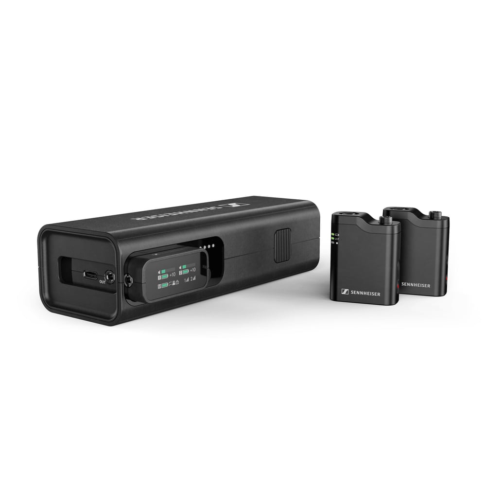 Sennheiser 700266 SENNHEI PROFILE WIRELESS 2-CHANNEL SET 2-channel all-in-one wireless system. Includes (2)