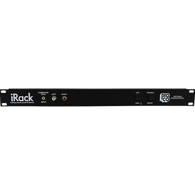 ProCo iRack Portable Audio Player Interface