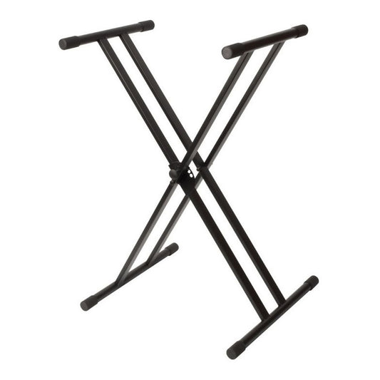 Jamstands JS-502D Double Brace X-Style Keyboard Stand