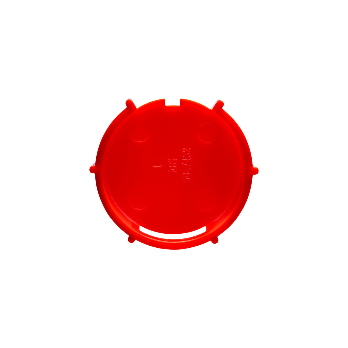 CU800 red plastic bodypack charging adapter insert shown flat, AKG