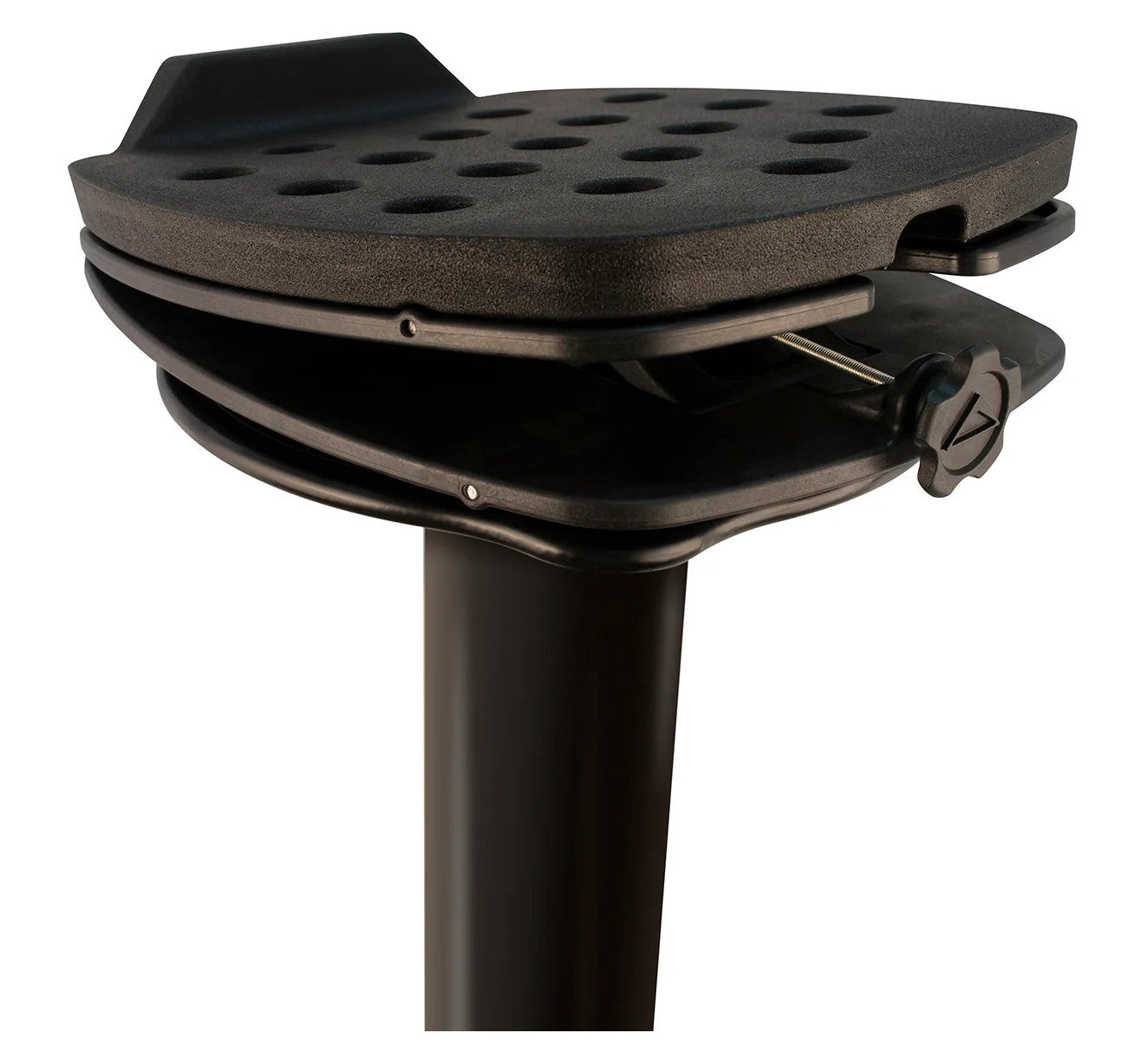 Ultimate Support MS-100B Column Studio Monitor Stand closeup