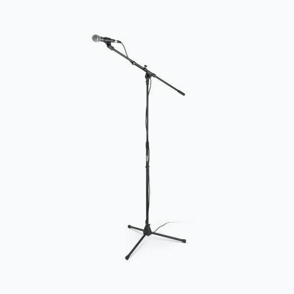 On-Stage MS7701 Euro Boom Microphone Stand | Color: Black