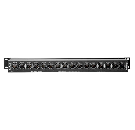 ART P16 16-Channel XLR Balanced Patchbay back