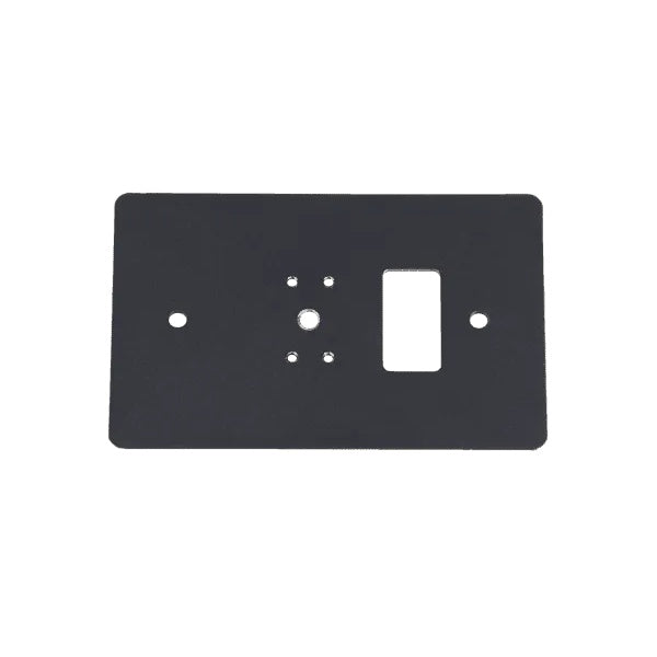 Listen Technologies Wall Box Mounting Plate Single-Gang For LT-84 LA-141 LA-140 | Gray