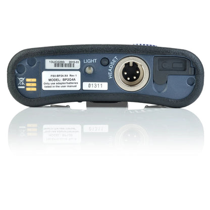 Clear-Com FSII-BP24 FreeSpeak II 2.4GHz Wireless Beltpack | Connector: X4