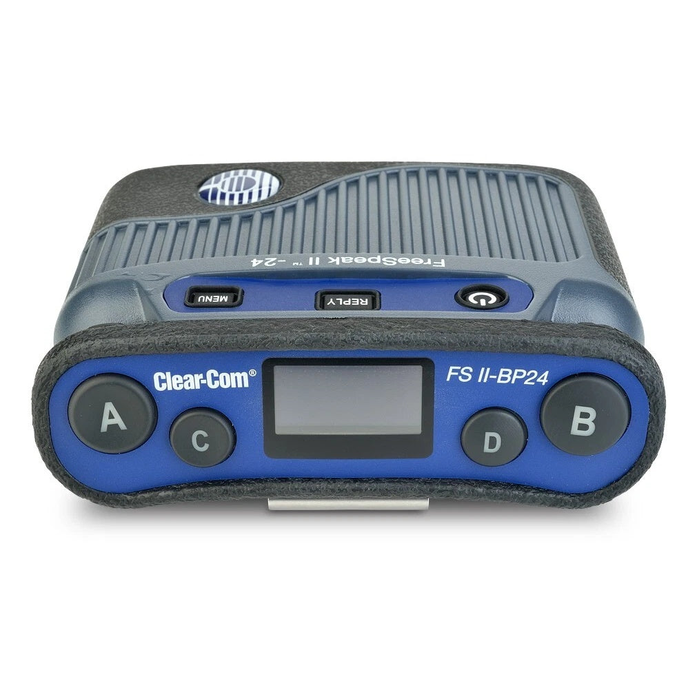 Clear-Com FSII-BP24 FreeSpeak II 2.4GHz Wireless Beltpack | Connector: X4