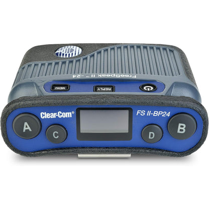 Clear-Com FSII-BP24 FreeSpeak II 2.4GHz Wireless Beltpack | Connector: X7