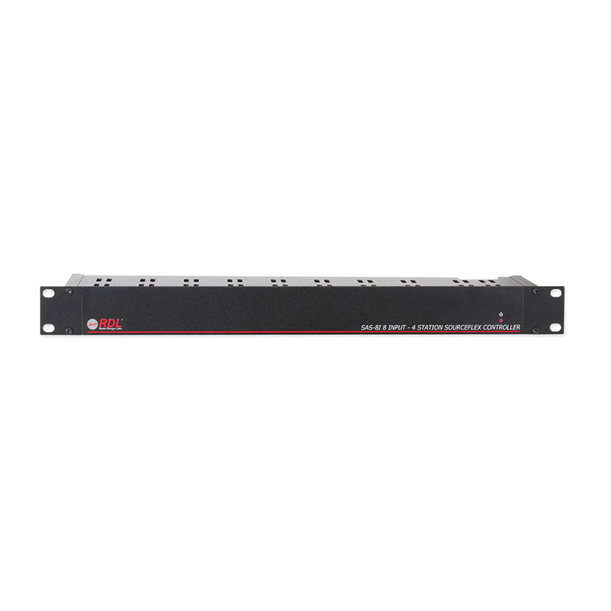 RDL SAS-8i Audio Input Chassis for SourceFlex Distributed Audio System