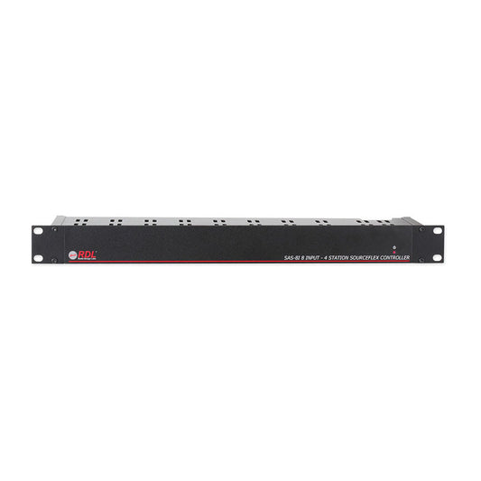 RDL SAS-8i Audio Input Chassis for SourceFlex Distributed Audio System