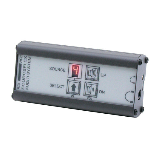 RDL SAS-HC8 Headphone Amplifier with Source Selection for SourceFlex Distributed Audio System