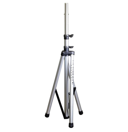 Ultimate Support TS-80S Tripod Speaker Stand, Silver partially folded