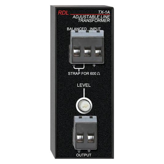 RDL TX-1A Balanced to Unbalanced Transformer