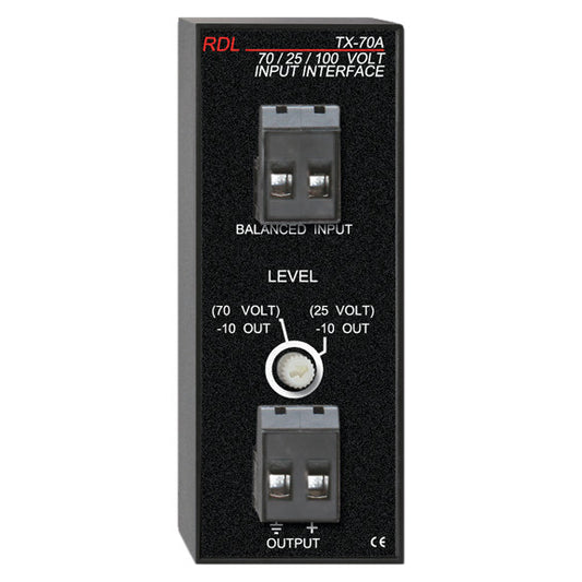 RDL TX-70A Speaker Level Input Interface