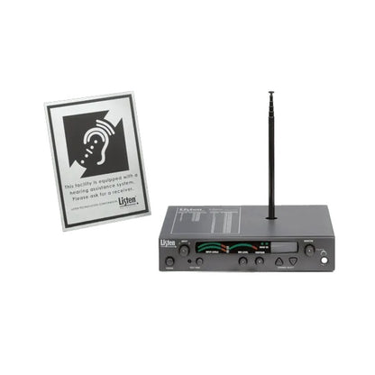 Listen Technologies LT-800-072-P1 Stationary RF Transmitter Package 1 72 MHz