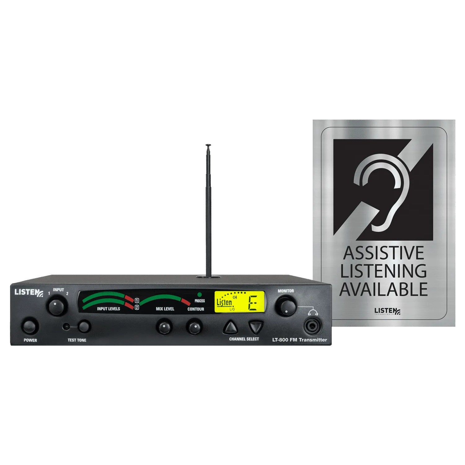 Listen Technologies LT-800-072-P1 Stationary RF Transmitter Package 1