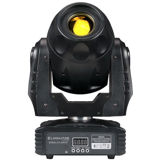Eliminator Lighting Stealth Spot Compact Moving Head front