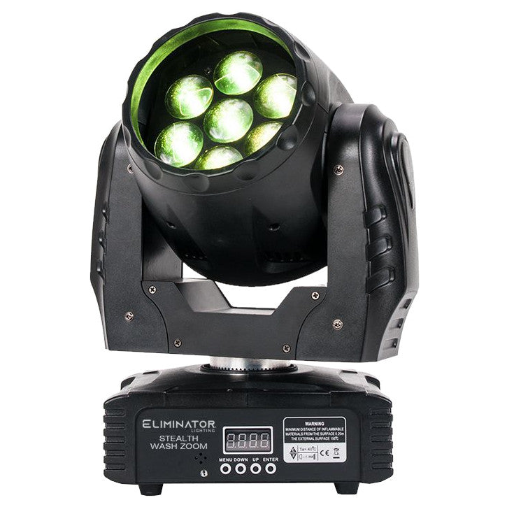 Eliminator Lighting Stealth Wash Zoom Compact Moving Head