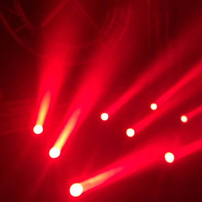 Eliminator Lighting Stealth Beam Compact Moving Head lifestyle red