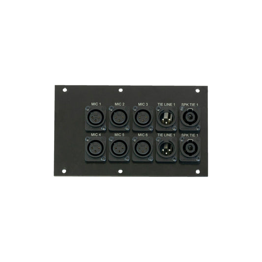 Ace Backstage PNL-120 Series CONNECTRIX F-Panel for Stage Pockets | PNL-128+SB
