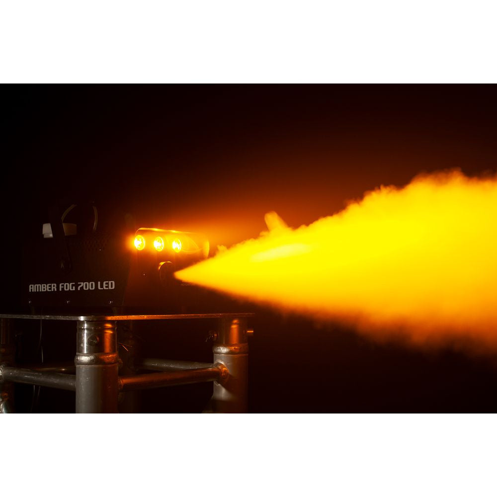 Eliminator Lighting Amber FOG 700 LED Fog Machine lifestyle 1