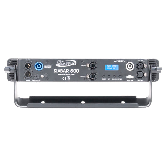 Elation SIXBAR 500 12W RGBAW+UV LED Bar Fixture back