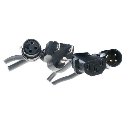 ADJ SKAC 16G AC Power to XLR Combo Cable ends