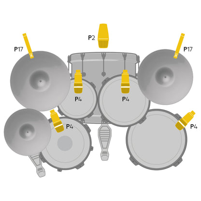 AKG Drum Set Session I Professional Drum Microphone Kit