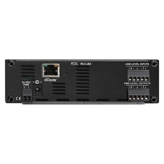 RDL RU-LB2 Line-Level Bi-Directional Network Interface back