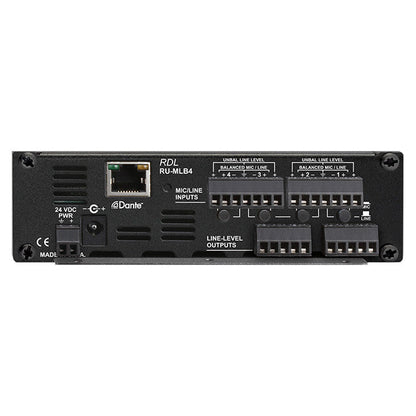 RDL RU-MLB2 Mic/Line Bi-Directional Network Interface