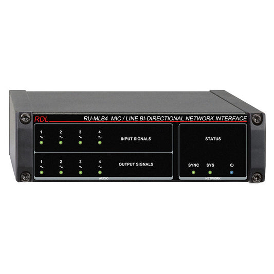 RDL RU-MLB2 Mic/Line Bi-Directional Network Interface