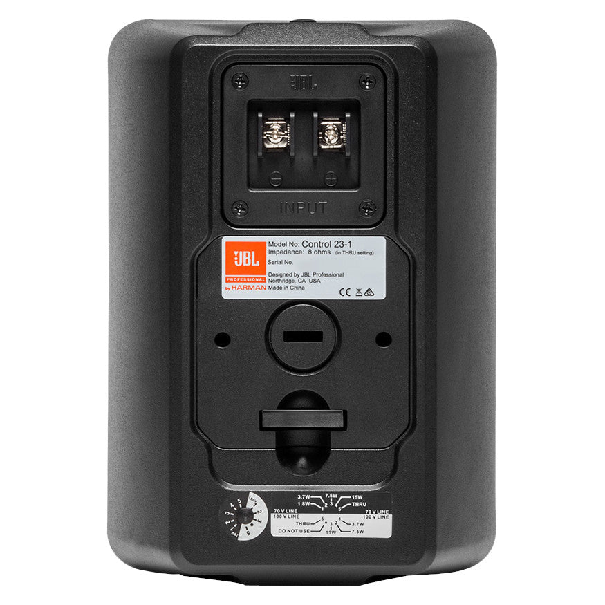 JBL Control 23-1 3-Inch Surface Mount Speaker | Color: Black