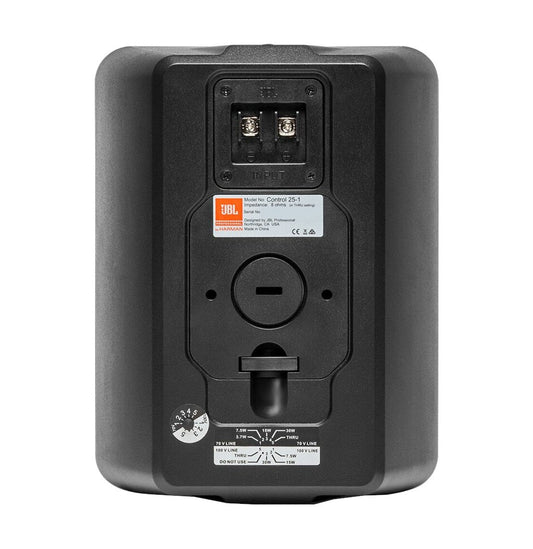 JBL Control 25-1 5-Inch Surface Mount Speaker | Color: White