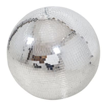 ProX Mirror Disco Ball with Hanging Ring Glass Tile Sphere | 36 in