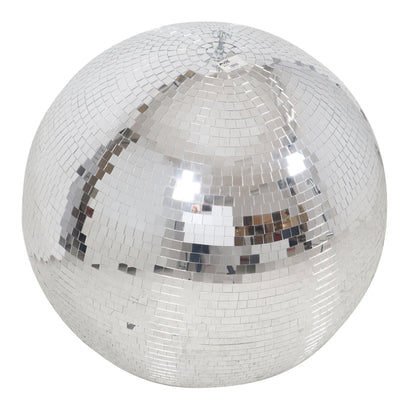 ProX Mirror Disco Ball with Hanging Ring Glass Tile Sphere | 36 in