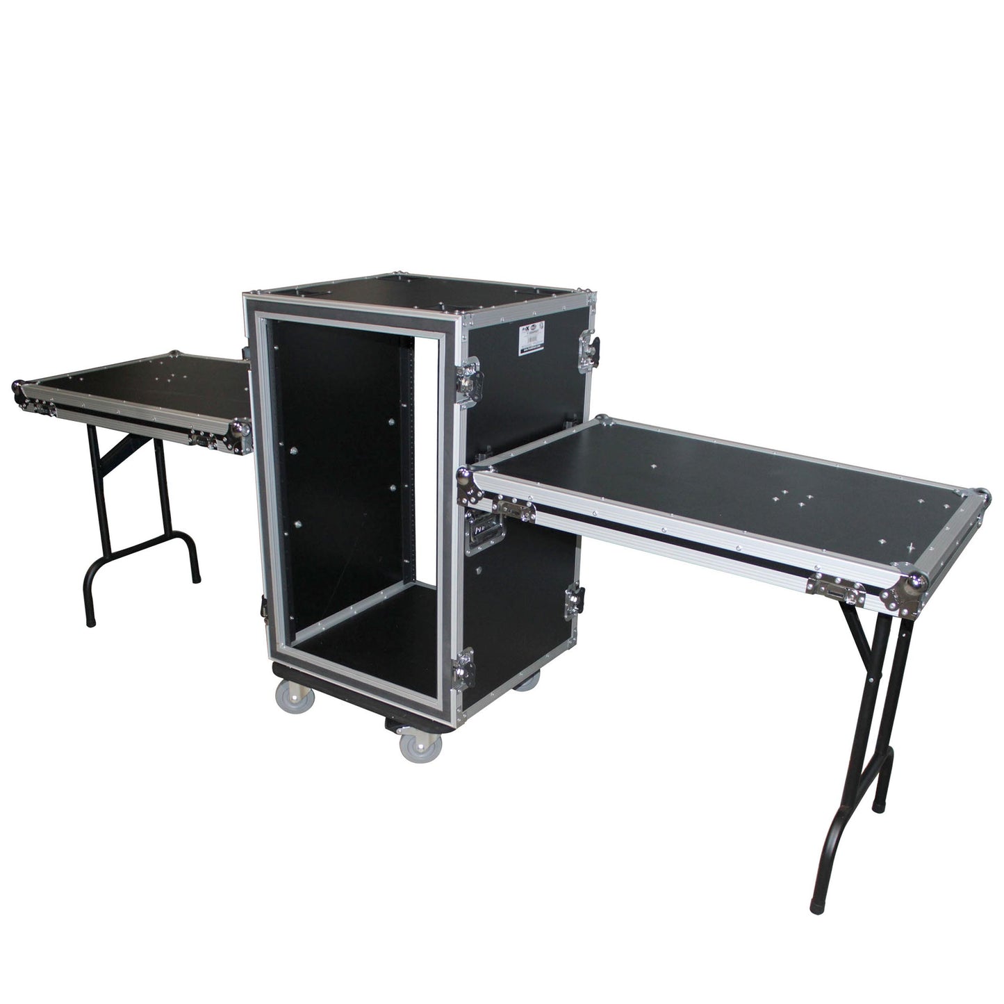 ProX T-14RSPWDST 14U Shockproof Amp Rack ATA Flight Case