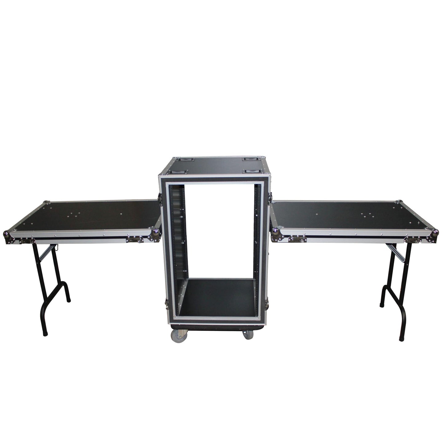 ProX T-14RSPWDST 14U Shockproof Amp Rack ATA Flight Case