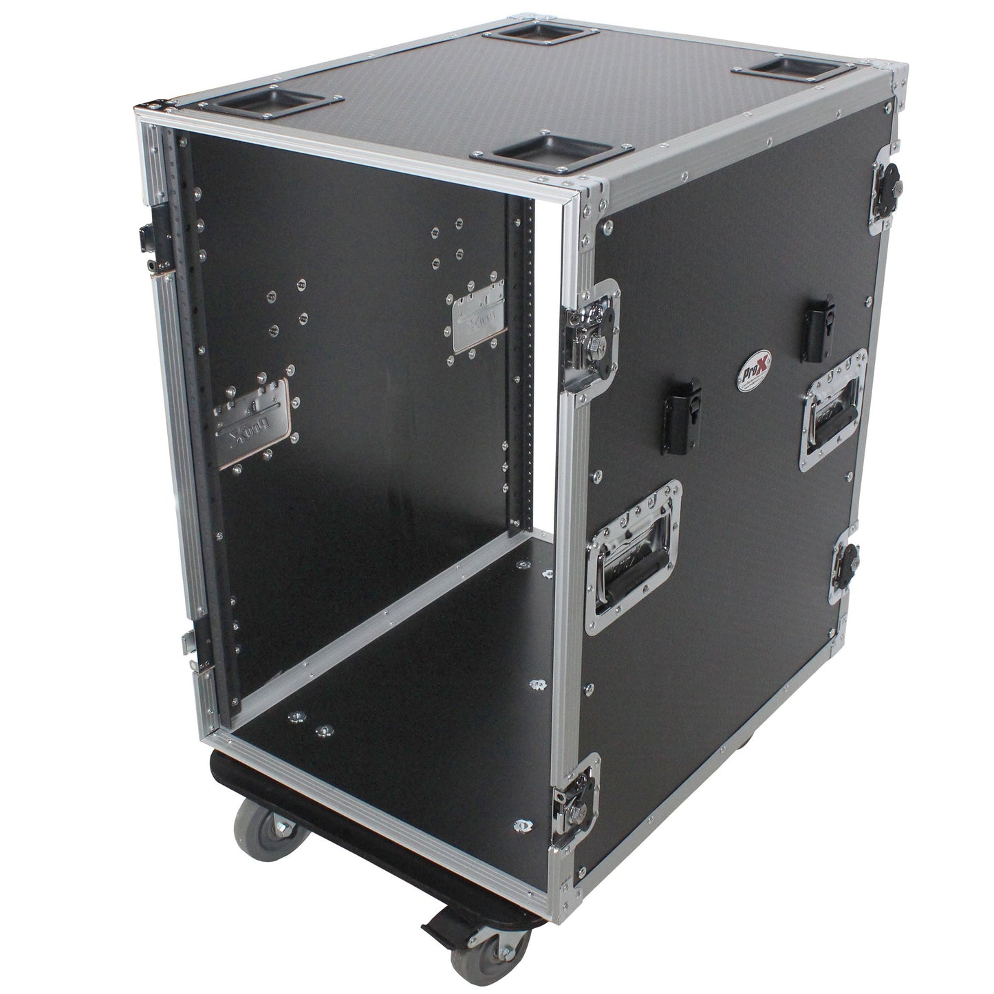 ProX T-16RSS24WDST 16U Rack ATA Flight Case With Side Tables